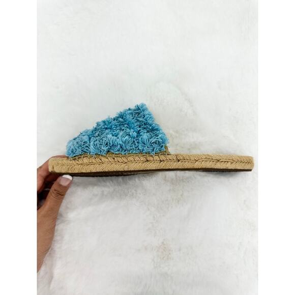 UGG Australia Women's Edith Slide Yarn Slip On Aqua Blue Size 6.5 - Picture 6 of 9